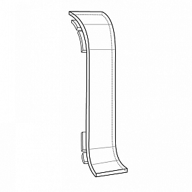 Соединительный элемент к плинтусу Arbiton Mack Дуб Болтон 107